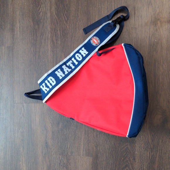 Boston Red Sox Hood Kid Nation Xander Bogaerts one Strap Backpack - Picture 4 of 4